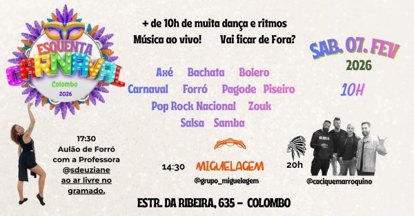 Imagem do evento Esquenta Carnaval
