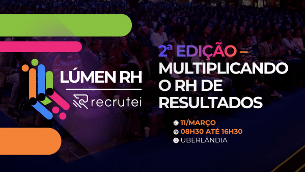 Imagem do evento LÚMEN RH 2026 - Organizado pela Recrutei