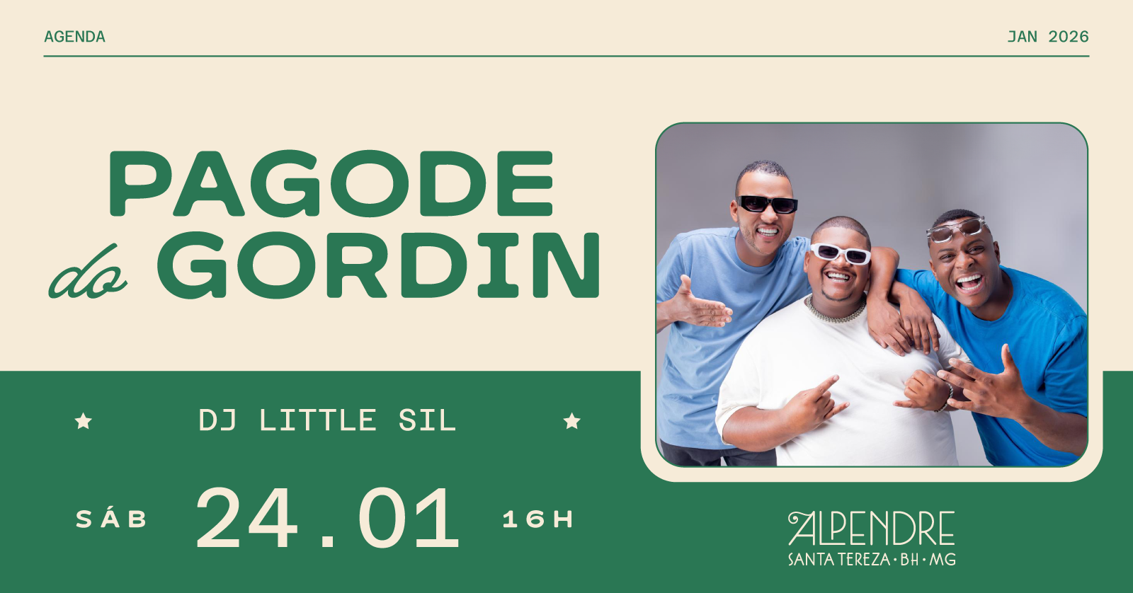 Pagode do Gordin - Belo Horizonte, MG