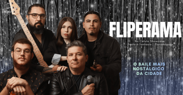 Imagem do evento Fliperama | Baile Nostalgia no Célula Showcase
