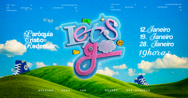 Imagem do evento LET'S GO! - Experiência de Oração Romanos 8