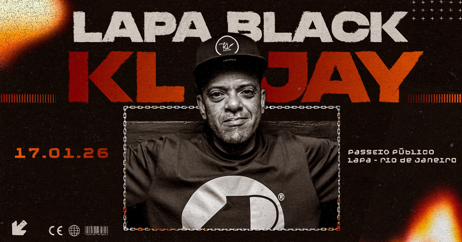 洋楽 G-RAP JAE Rilla Playa Playa / Roll Call Lapa Black - KL JAY em Rio de Janeiro - Sympla