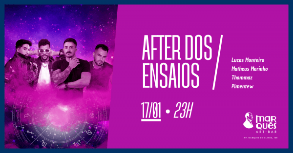 Imagem do evento AFTER DOS ENSAIOS - RECIFE