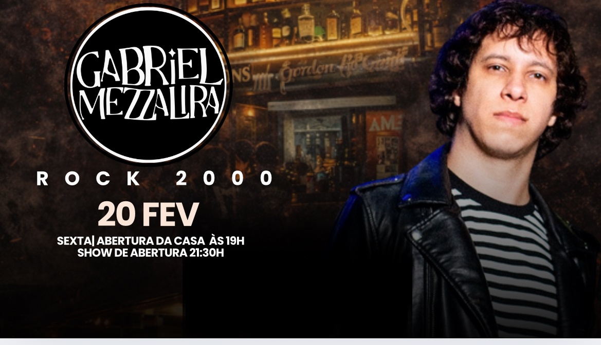 GABRIEL MEZZALIRA /O MELHOR DO ROCK 2000 - Rio de Janeiro, RJ