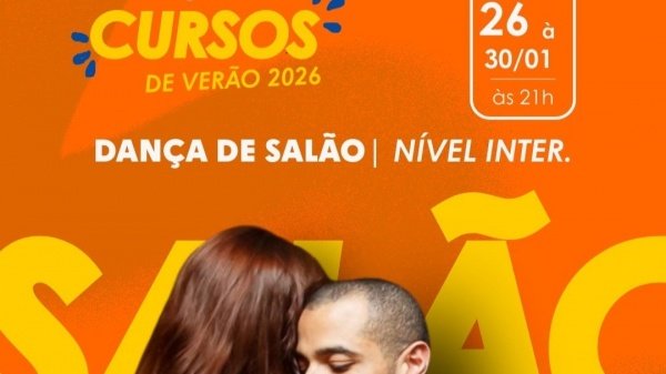 Imagem do evento Curso Intensivo de Verão de dança de salão - prof Renato Zoia - nivel intermediário