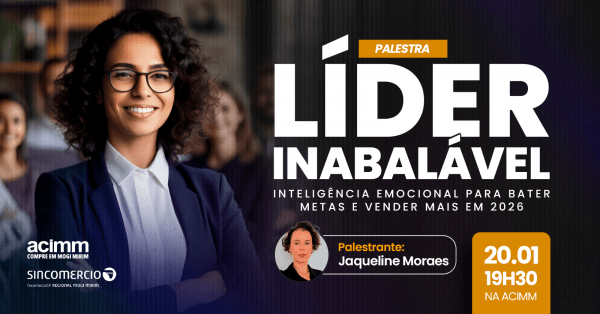 Imagem do evento Liderança Inabalável: Inteligência Emocional para Bater Metas e Vender mais em 2026