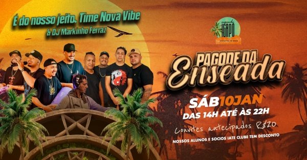 Imagem do evento É DO NOSSO JEITO E TIME NOVA VIBE