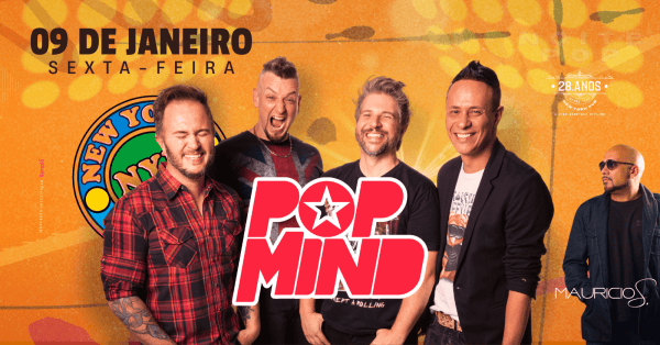 Imagem do evento Popmind + DJ Mauricio - New York Pub