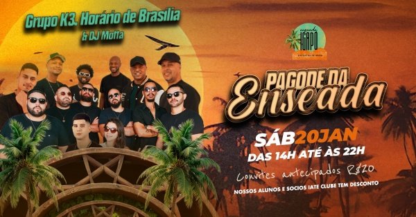 Imagem do evento GRUPO K3 E HORÁRIO DE BRASÍLIA