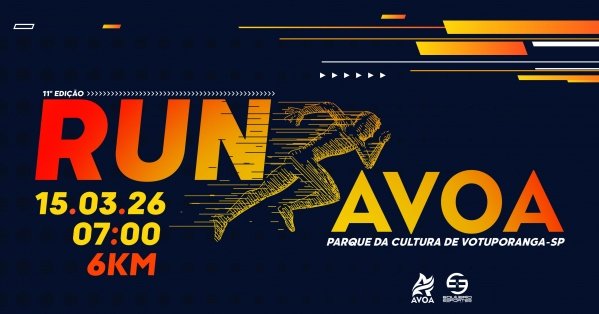 Imagem do evento 11ª EDIÇÃO | RUN AVOA - VOTUPORANGA/SP