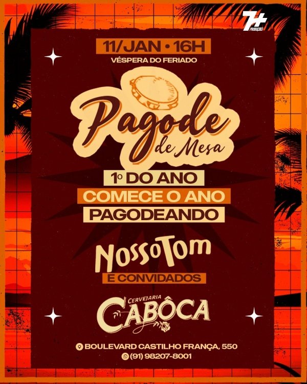 Imagem do evento 1º Pagode do Ano