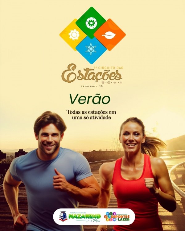 Imagem do evento 1º Etapa Circuito das Estações 2026 - Nazareno MG
