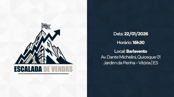 Imagem do evento 2ª Edição do Prêmio Escalada de Vendas EBS Engenharia