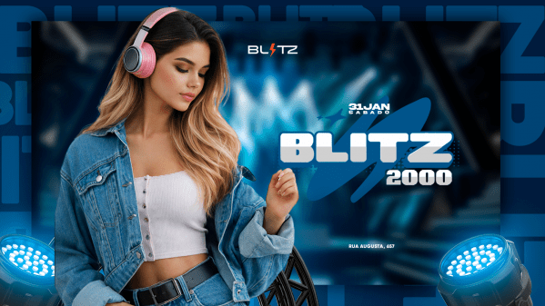 Imagem do evento BLITZ 2000 - A FESTA COM OS HITS DOS ANOS 2000! 