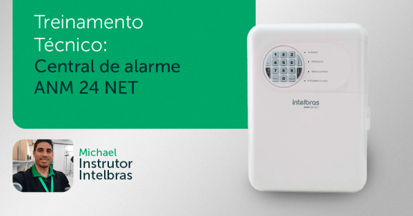 Imagem do evento Treinamento Técnico: central de alarme ANM 24 NET
