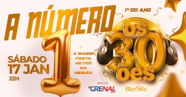 Imagem do evento Os Trintões