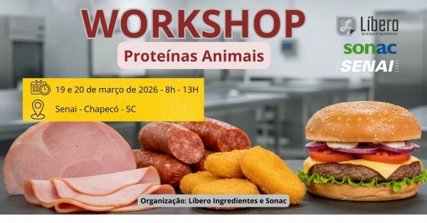 Imagem do evento Workshop Teórico e Prático de Proteínas Animais