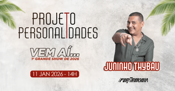 Imagem do evento PROJETO PERSONALIDADES - PURARMONIA