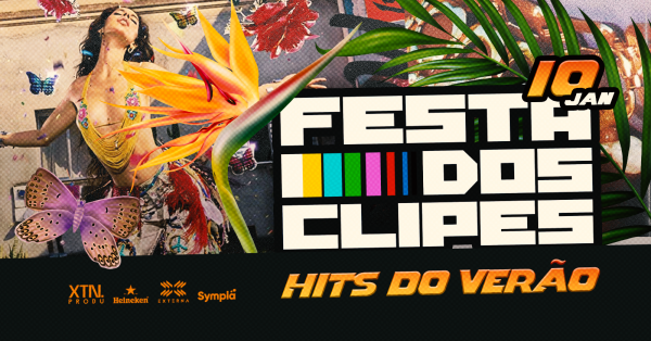 Imagem do evento FESTA DOS CLIPES - HITS DO VERÃO