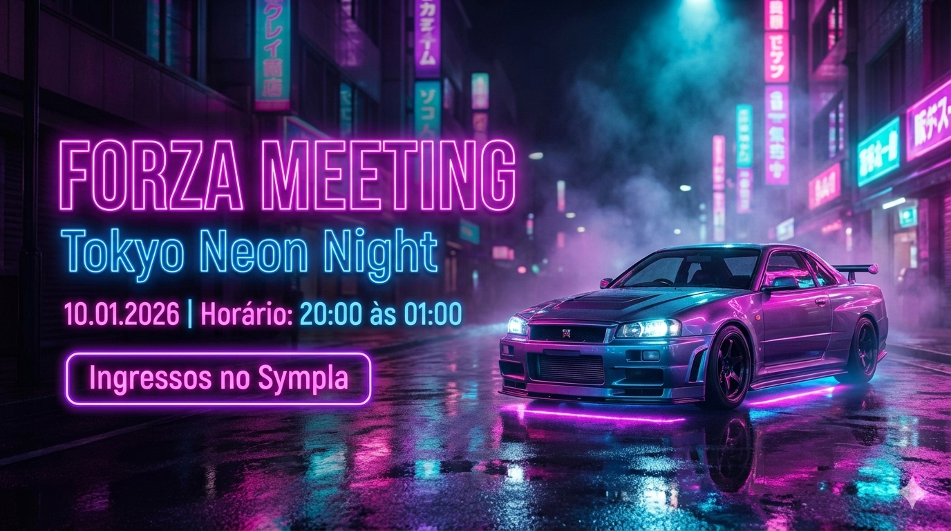 Forza Meeting - Tokyo Neon  ( Mais Shopping )