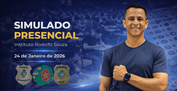 Imagem do evento SIMULADO PRESENCIAL - 24 de Janeiro de 2026