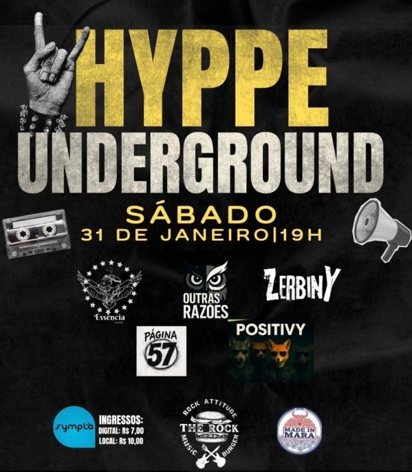 Imagem do evento Hyppe Underground: Made in Mara