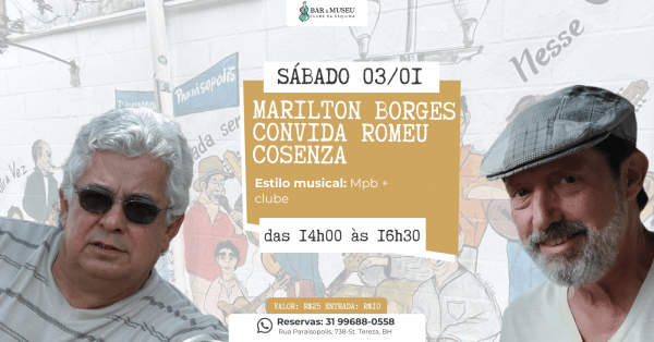 Imagem do evento Marilton Borges convida Romeu Cosenza