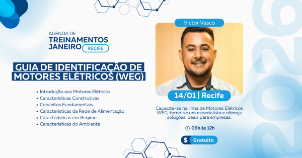 Imagem do evento Guia de Identificação de Motores Elétricos (WEG)