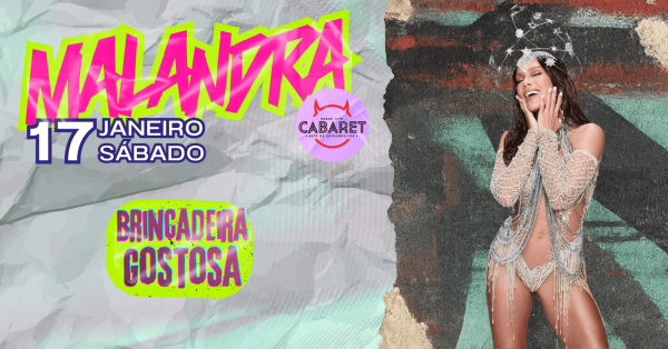 Imagem do evento MALANDRA - FUNKPOP! - SÁBADO - 17.01