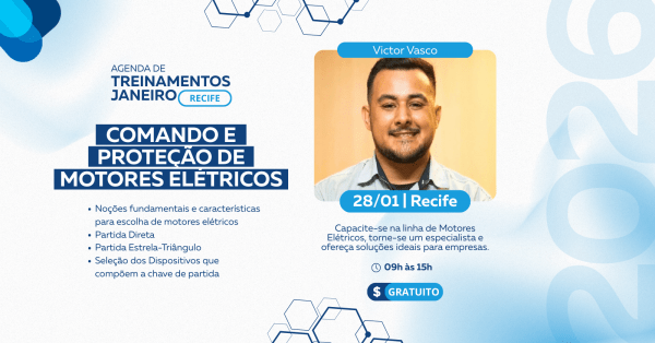 Imagem do evento Comando e Proteção de Motores Elétricos