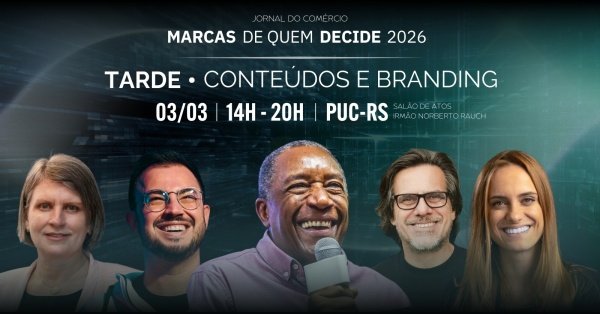 Imagem do evento Marcas de Quem Decide | Tarde | Conteúdos e Branding