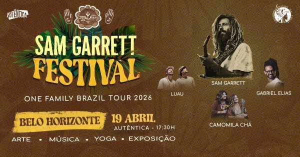 Imagem do evento Sam Garrett Festival - Belo Horizonte - 19 de Abril - One Family Tour Brazil 2026