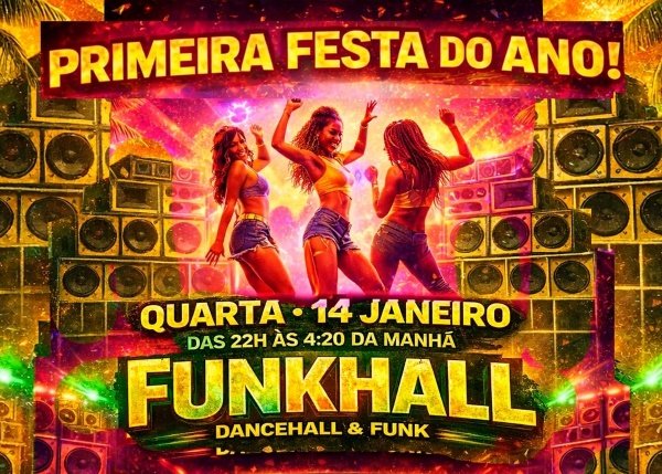Imagem do evento CCPC 14/1 QUARTA!! 1º FESTA DO ANO!! JAMAICAN BEAT REGGAE DANCEHALL + TECHNO - Das 22h as 4h20!!
