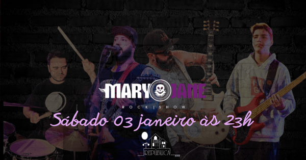 Imagem do evento MARY JANE ROCK SHOW - República Bar