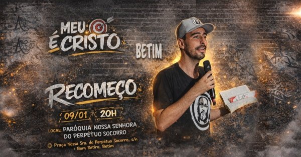 Imagem do evento MEU ALVO É CRISTO - RECOMEÇO - BETIM