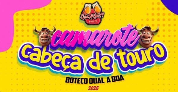 Imagem do evento Camarote cabeça de touro 2026