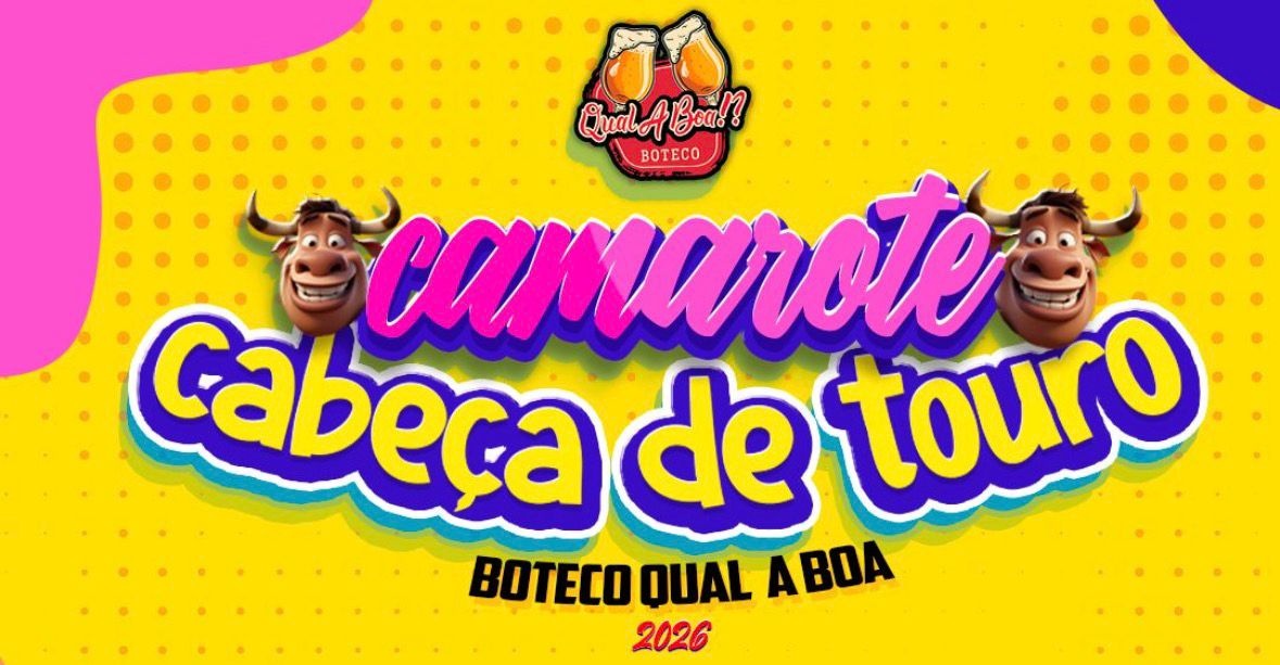 Camarote cabeça de touro 2026 - Recife, PE