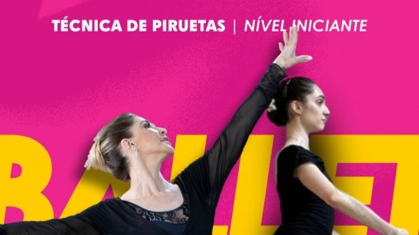 Imagem do evento Curso Intensivo de Verão  - Técnica de Piruetas - prof Luciane Reche - nível iniciante