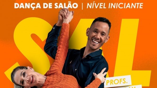 Imagem do evento Curso Intensivo de Verão de Dança de Salão - prof Lu Reche e Rodrigo Costa - nivel iniciante