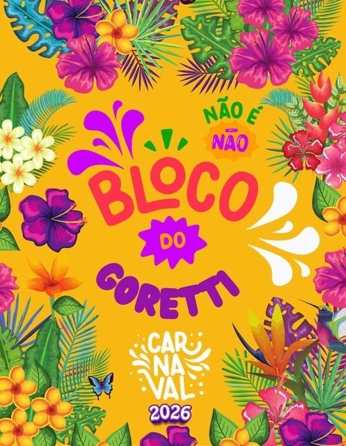 Imagem do evento Bloco do Goretti/Carnaval 2026