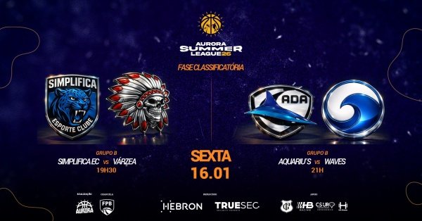 Imagem do evento Aurora Summer League 2026