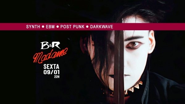 Imagem do evento 09/01 Bats e Robots - LISTA DE DESCONTO - Darkwave  Post Punk  Synth