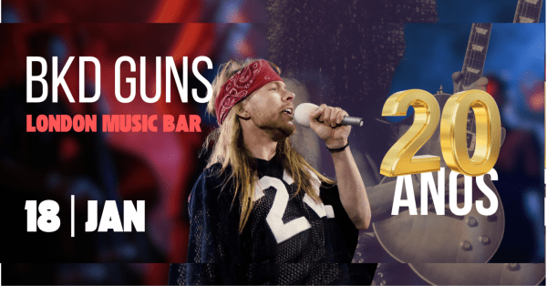 Imagem do evento BKD GUNS - 20 ANOS