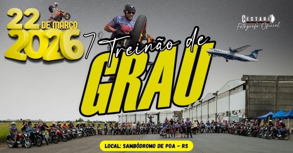 Imagem do evento 7° Treinão de GRAU / POA-RS