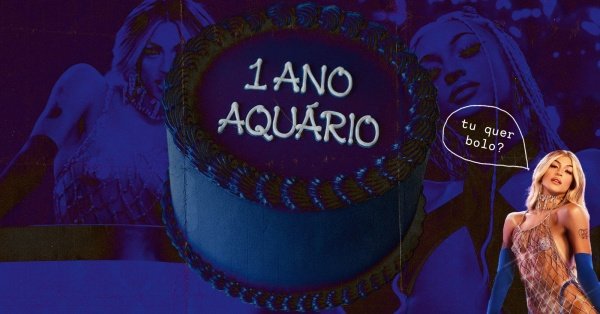 Imagem do evento 1 ANO da AQUÁRIO