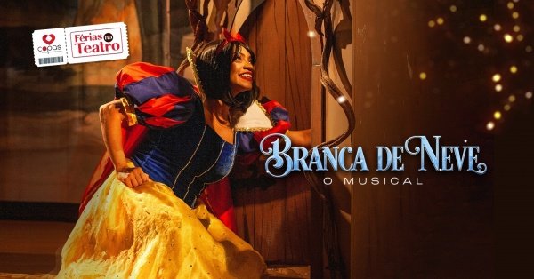 Imagem do evento BRANCA DE NEVE 28/1 - 16H - FÉRIAS NO TEATRO