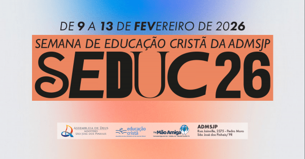 Imagem do evento SEMANA DE EDUCAÇÃO CRISTÃ 2026