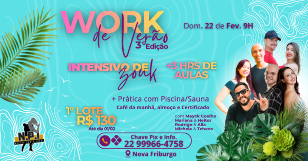 Imagem do evento Work de  Verão NPI