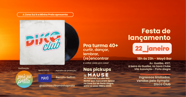 Imagem do evento Disco Club