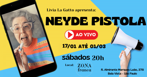 Imagem do evento Neyde Pistola AO VIVO